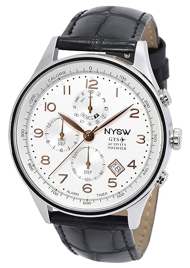 Amazon.com: NYSW - Worlds 1st Hybrid Smartwatch for Men ...