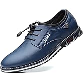 COSIDRAM Mens Casual Shoes Business Slip-on Shoes Comfort Fashion Office Shoes for Male