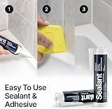 Hemway Crystal Clear Hybrid Polymer Sealant & Adhesive 300ml view 2