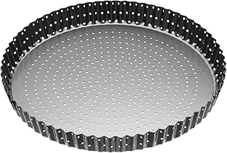 Kitchen Craft Quicheform Master Class-Crusty Bake 28cm, Karbonstahl, Grau, 28 x 18 x 18 cm