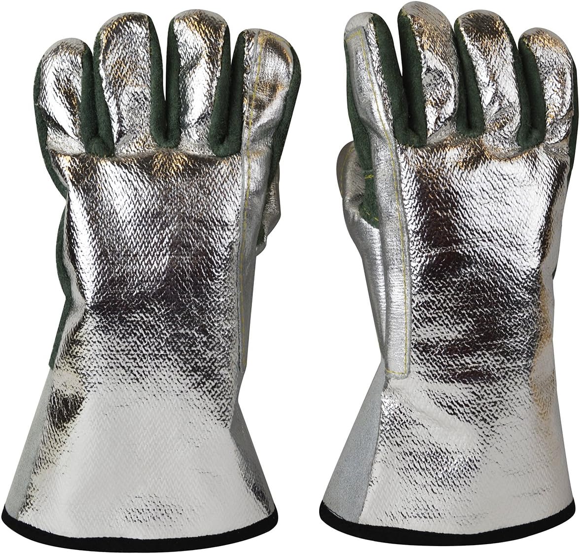 13" Aluminized Carbon Heat Resistant Kevlar 18 oz Melting