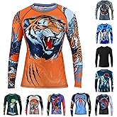 Roar BJJ Kid's MMA Rash Guard Training No-Gi and Gi Jiu Jitsu Rashguard MMA Grappling Compression Shirts Wrestling