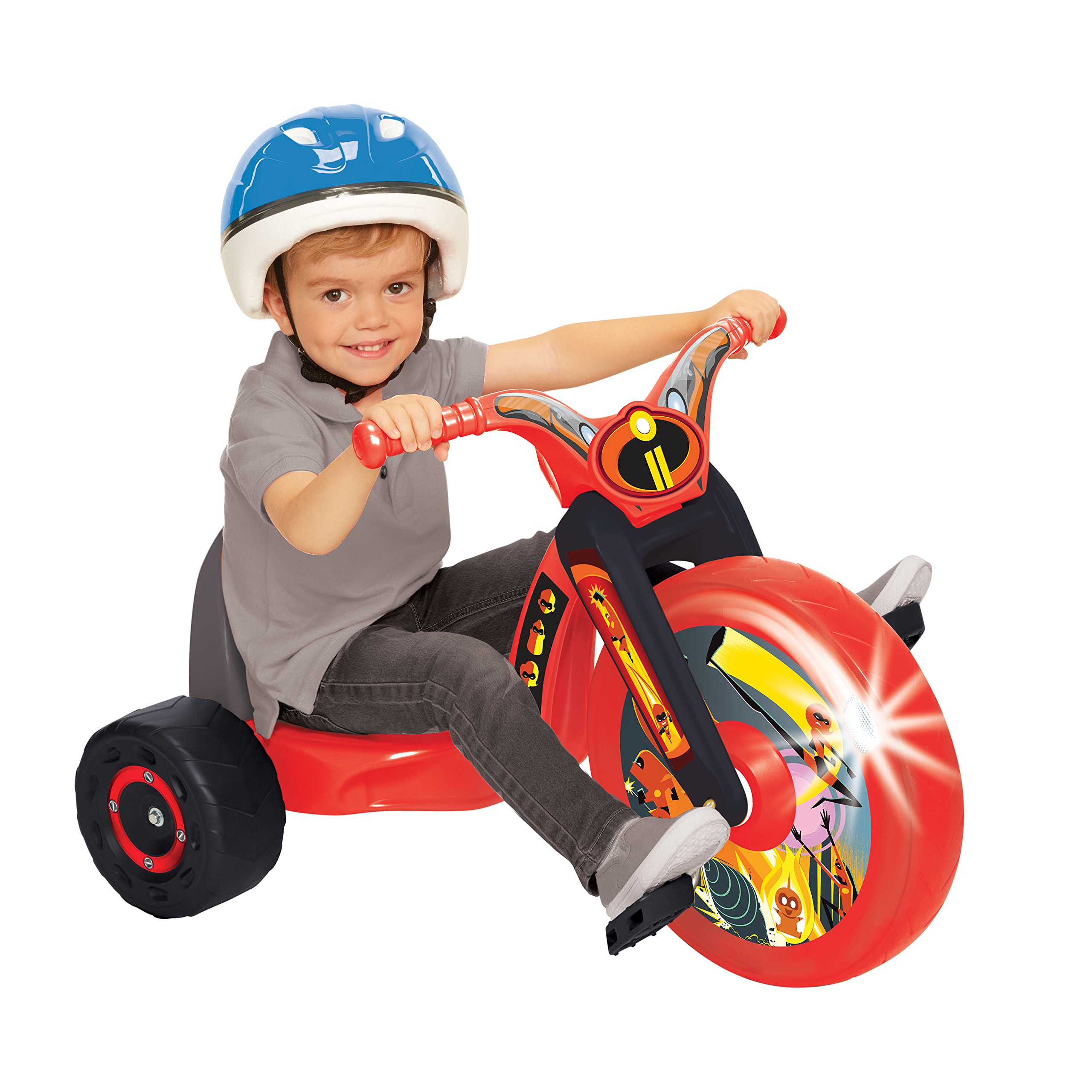 Buy The Incredibles 2, 15" Fly Wheel Junior Cruiser, 1 Rideon, Ages 37, Red/Black, 20" W x 22.