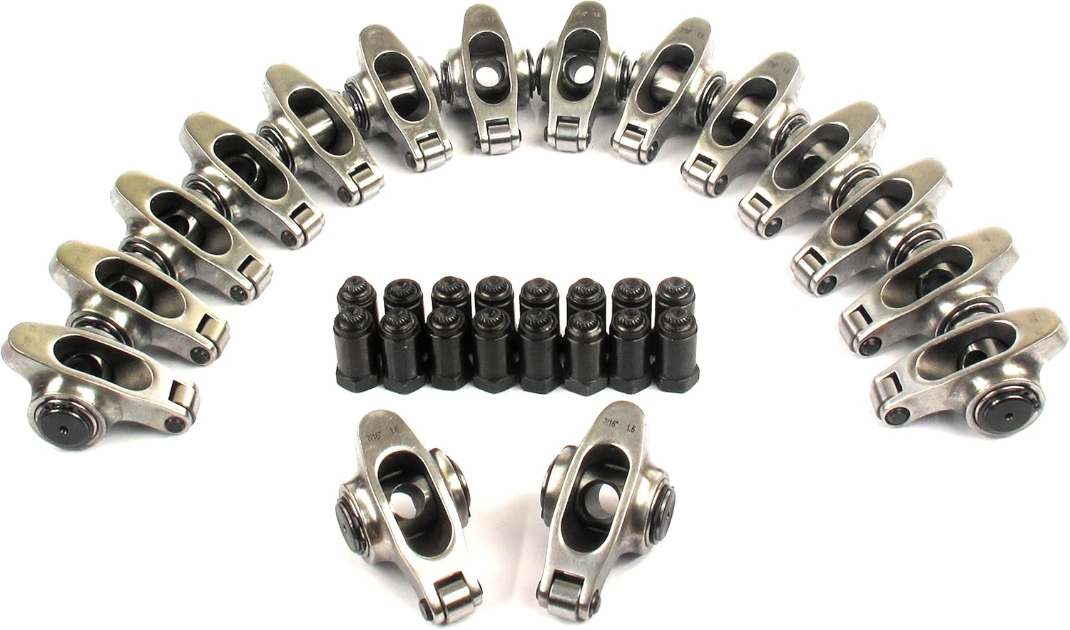 Elgin SSR1840SPRS Stainless Steel Roller Rocker Arm (Set of 16