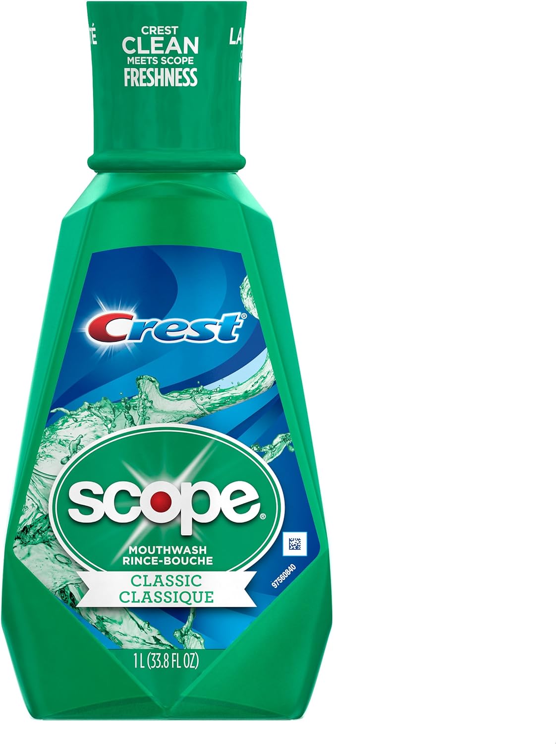 Scope Classic Mouthwash Original Formula, 33.8 oz