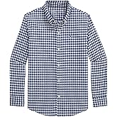 Vineyard Vines Boys Boys Mainsail Gingham Featherweight Performance Shirt
