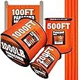 1000Ib Paracord Rope - 100ft / 200ft / 500ft / 1000ft 4mm,12 Strand Parachute Spool Cord,para Cord Lanyard for Camping,Hammock,Clothsline,Hiking,Fishing,Survival braceletand Survival