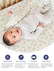 TotAha Premium Soft Pack n Play Sheets, Super