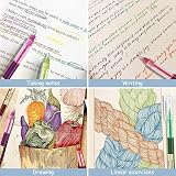 Surcotto 12-Pack 0.5mm Gel Pens Multicolor Ultra-Fine Quick-Dry Ink view 4