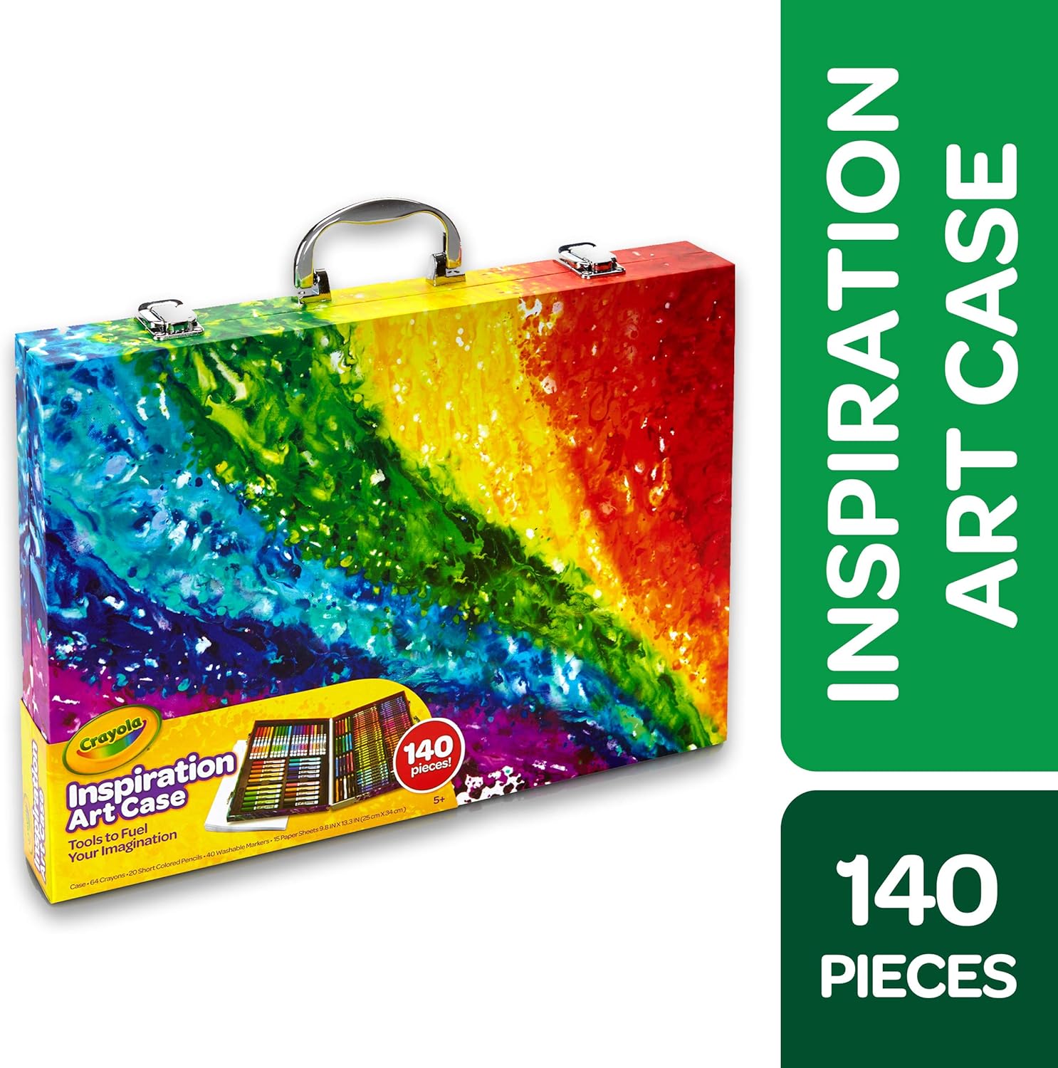 Crayola Inspiration Art Case Coloring Set, Gift for Kids, 140 Art Supplies: Toys & Games
