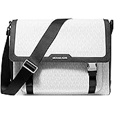 Michael Kors Unisex Malone Signature Logo Cargo Messenger Bag