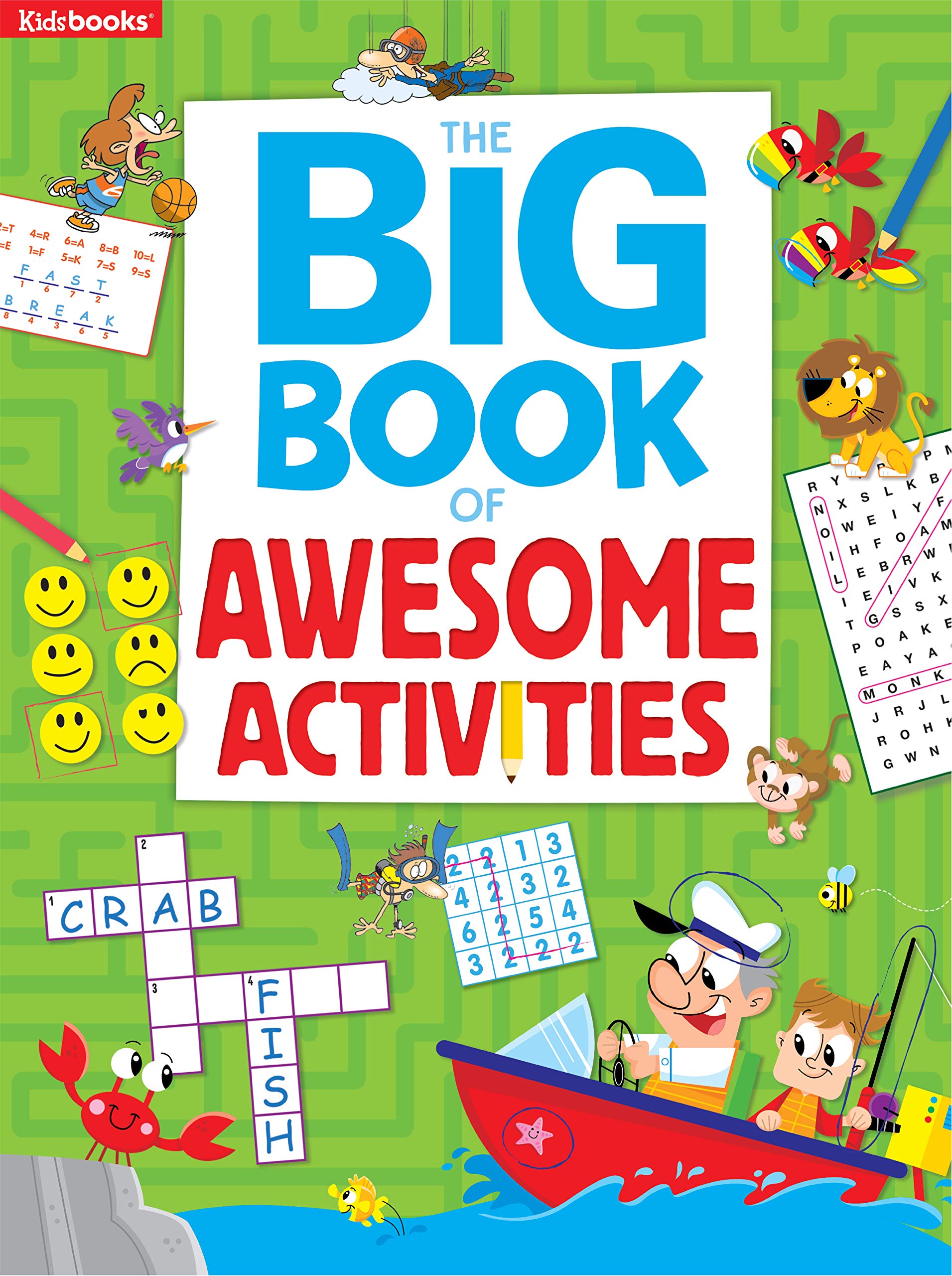 The Big Book of Awesome Activities-Jam-Packed with Hundreds of Search & Find® Puzzles, Mazes, Word Searches, Sudoku, and More (Big Books)