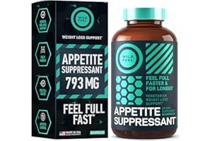 WILD FUEL Appetite Suppressant for Weight Loss, Hunger Suppressant - Diet Pills That Work Fast for Women and Men - Garcinia Cambogia, Glucomannan, White Kidney Bean Carb Blocker and Fat Burner - 60 Veggie Caps