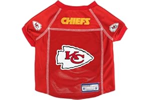 Littlearth NFL Kansas City Chiefs Basic Pet Jersey, Team Color, X-Large