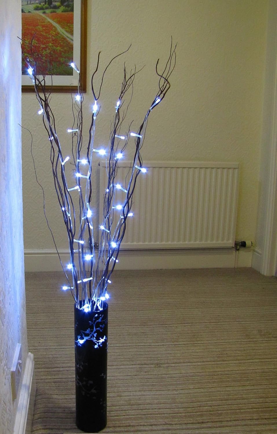 Floor vase with lights Floor vase with lights