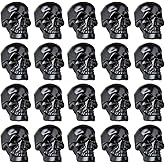 SUNREEK 20 Pieces Halloween Skulls, Realistic Looking Skulls Human Skeleton Head Skull for Halloween Bar Home Table Decoration (0.8 * 0.9 * 1.4 Inches)