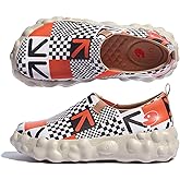 UIN Women's Art Travel Walking Shoes Slip On Casual Lightweight Wide Toe Fashion Sneaker Toledo Ⅸ
