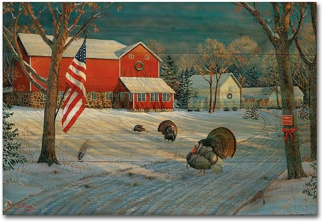 Amazon Com Wgi Gallery Wa Tgob 4030 The Good Old Barn Wall Art