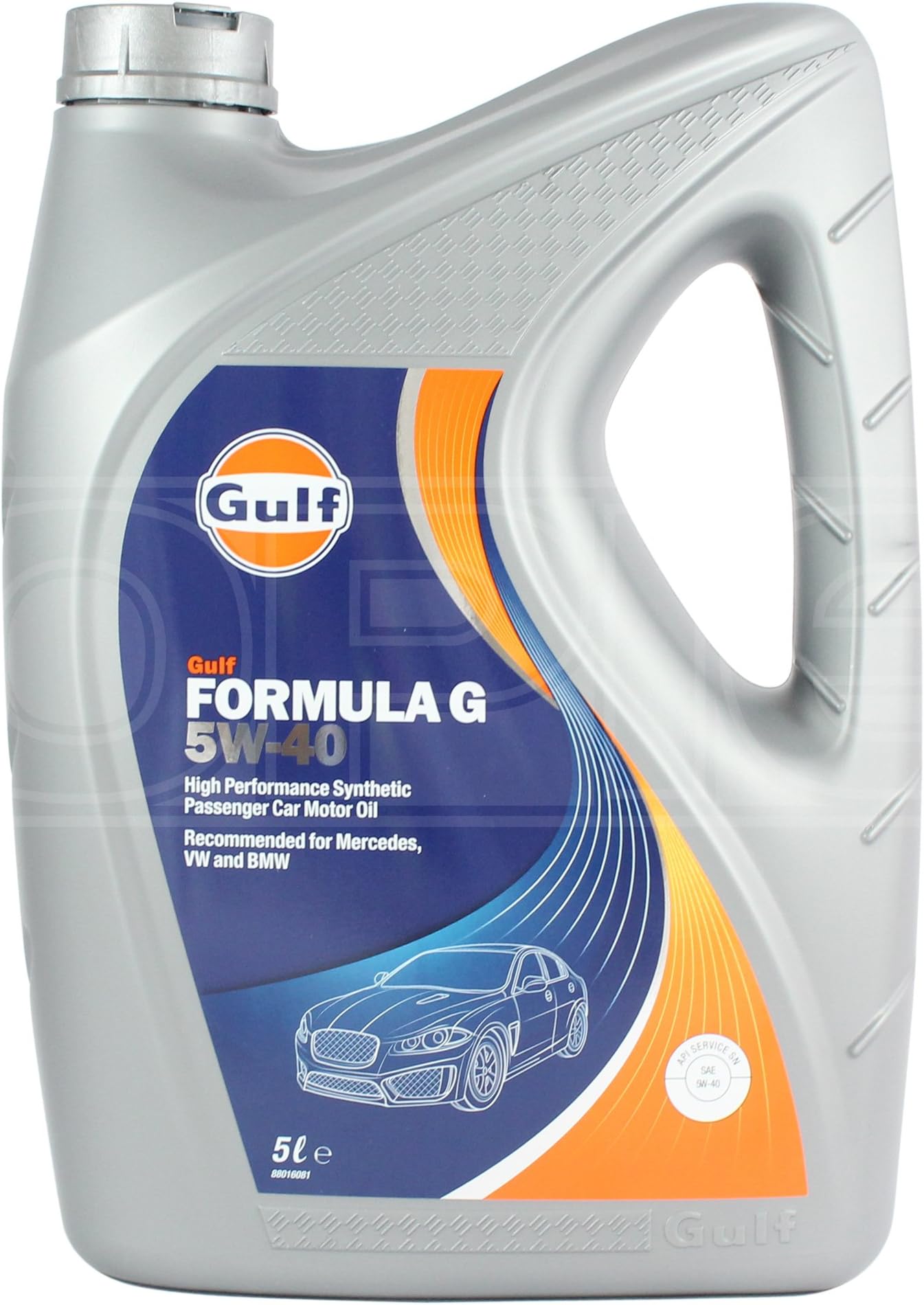 Gulf Formula G 5w-40 Fully Synthetic Engine Oil - 121081GU01 - 5 Litres