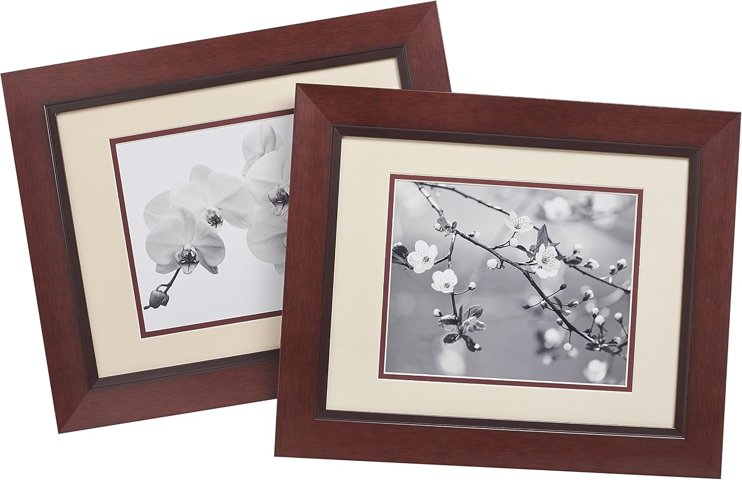 Old Town 11x14 Walnut Scoop Wood Frame, 2Pack New
