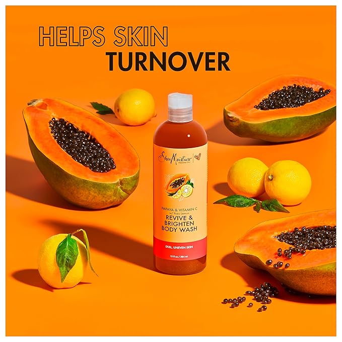sheamoisture papaya & vitamin c revive & brighten bar soap