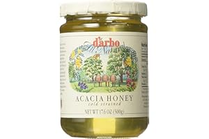 DARBO d'arbo All Natural Acacia Honey, 17.6 Ounce (Package May Vary)