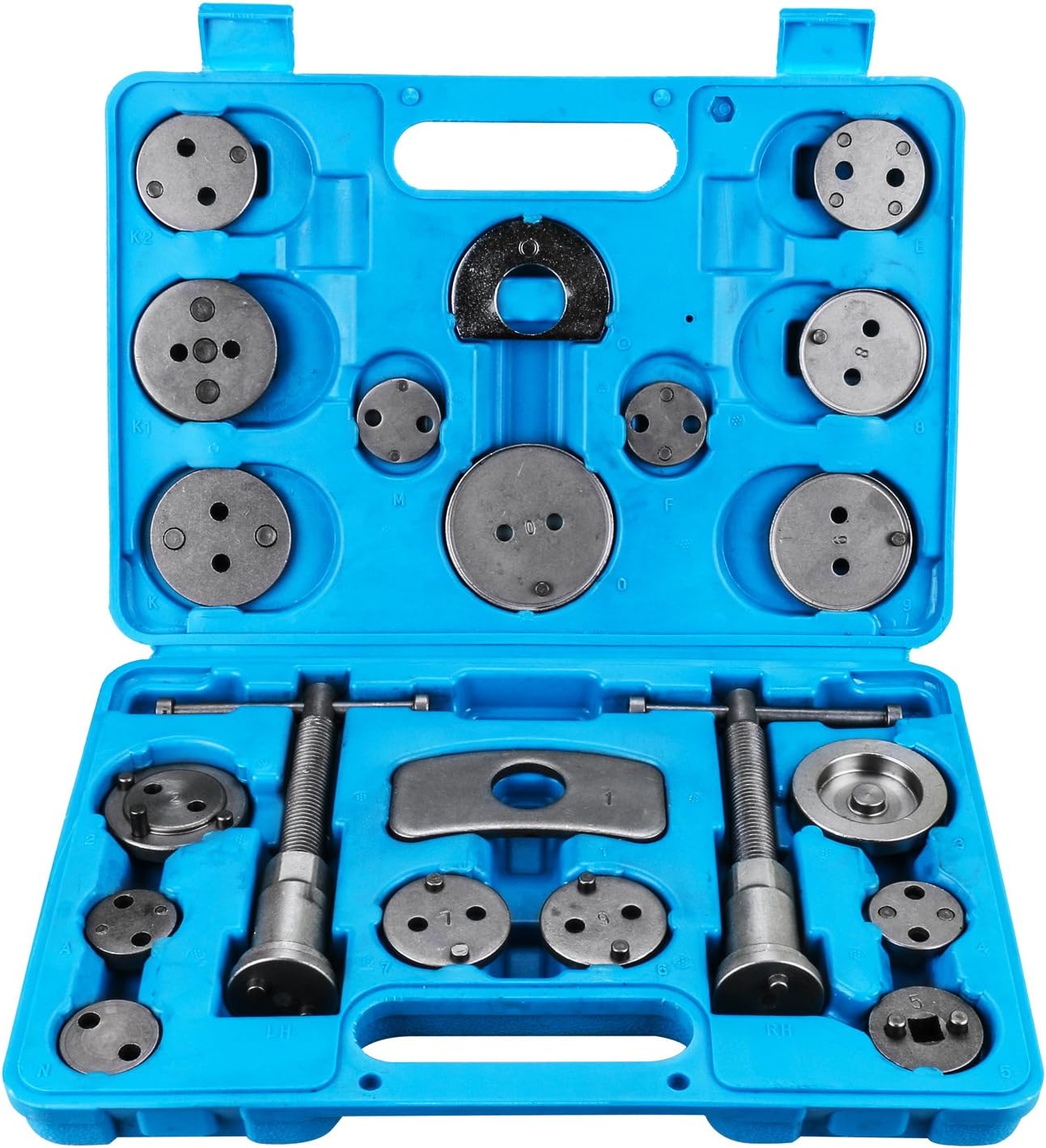 Mrcartool Brake Repair Brake Adjusting Tools, Disc Brake Caliper Tool Kit Front and Rear Brake