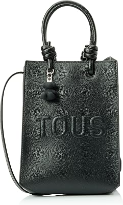 Mini Bolso Pop Negro, Para Mujer, Medidas 20,5 x 16 x 6 cm, Colección Tous La Rue New