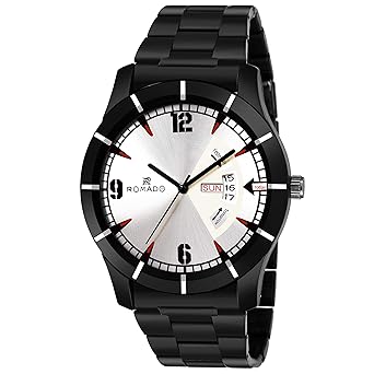 RD-DD-902 New Stunning White Day and Date Analog Watch - for Men