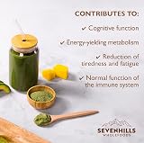Sevenhills Wholefoods Organic Wheatgrass Powder Europe 500g view 4