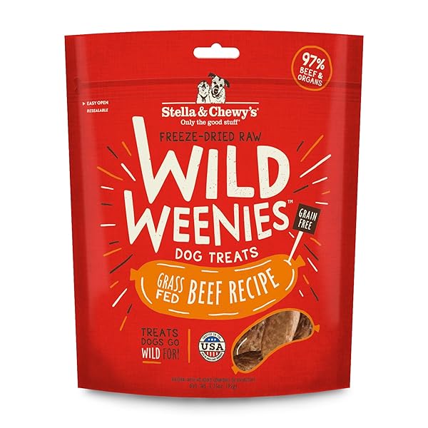 STELLA & CHEWY’S FREEZE-DRIED RAW WILD WEENIES DOG...