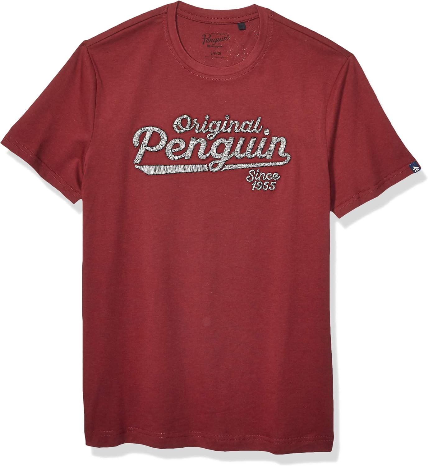 Original Penguin Men's Short Sleeve Logo Printed Tee Clothing