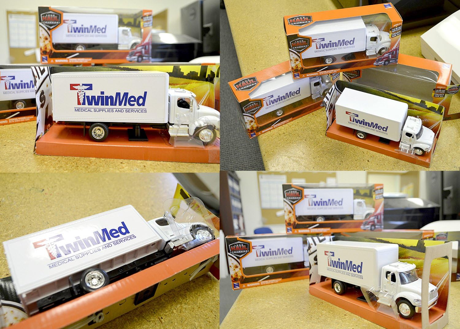 personalized diecast trucks
