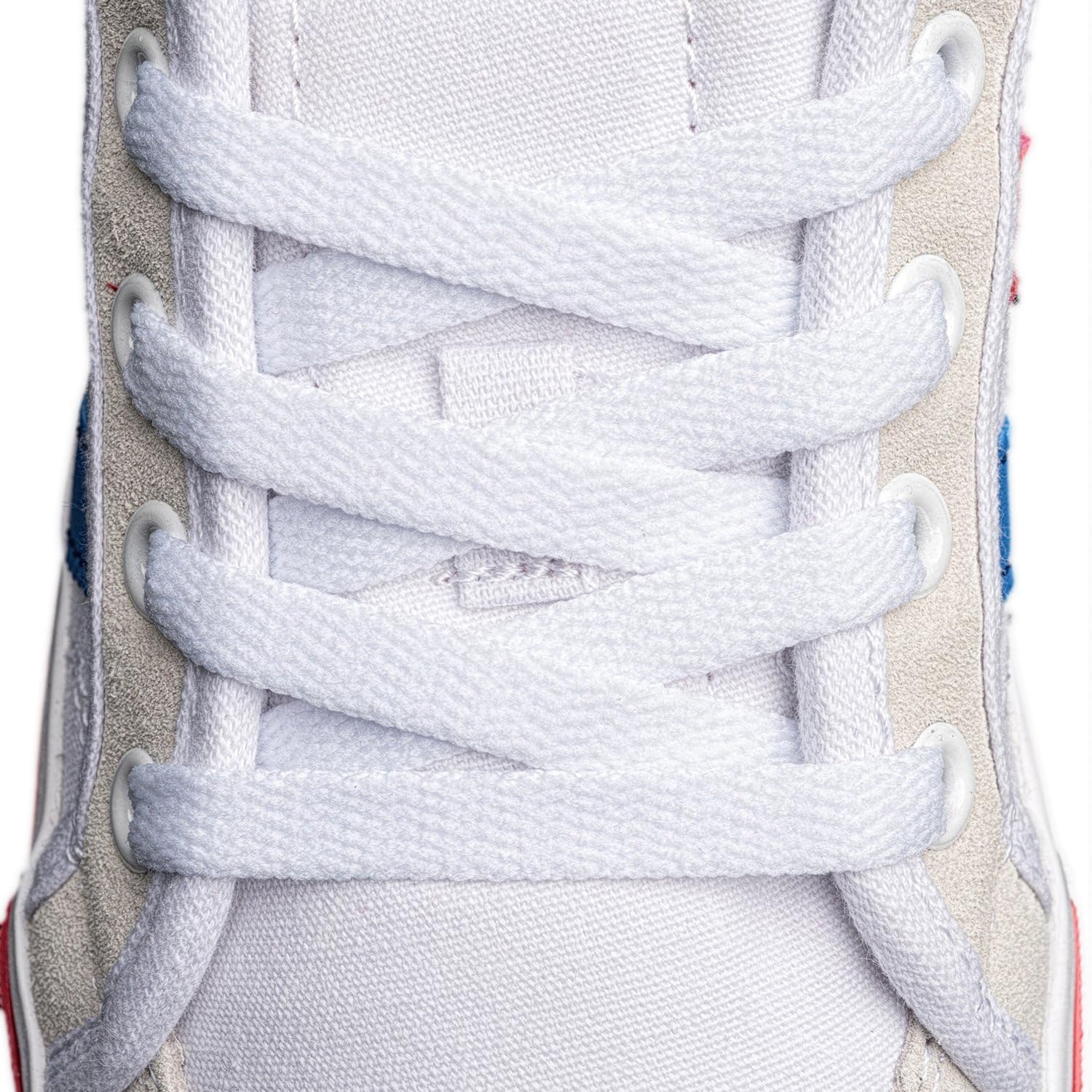 AOMIDI Flat Shoelaces 5/16" (2 Pair) - for Sneakers and Converse Shoelaces Replacements: Shoes