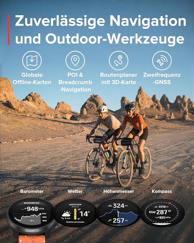 Race S GPS-Sportuhr, 1,3-Zoll-AMOLED-Display, 95+ Sportmodi