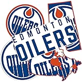 Desert Cactus Edmonton Oilers Team NHL National Hockey League Sticker Vinyl Decal Laptop Water Bottle Car Scrapbook (Type 2-3)