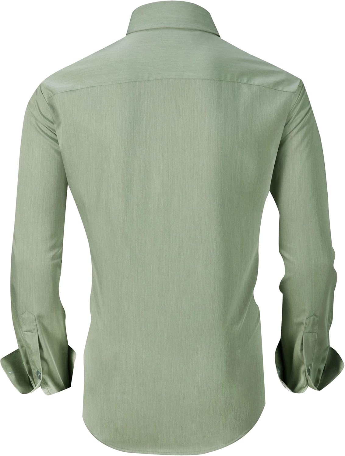 Alex Vando Mens Dress Shirts Wrinkle Free Regular Fit Stretch Bamboo Men Shirt at  Men’s Clothing store