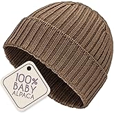 ALPAWOOL Beanie 100% Pure Baby Alpaca Unisex Hat