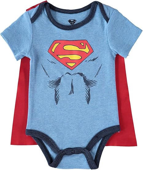 superman onesie baby