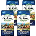 Espoma Organic Bio-Tone Starter Plus 4-3-3 Natural & Organic Starter Plant Food with Both Endo & Ecto Mycorrhizae; 4 lb. Bag; The Ultimate Starter Plant Food - Pack of 4