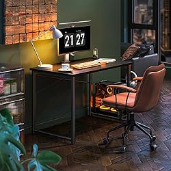 Coleshome 40 Inch Computer Desk, Modern Simple