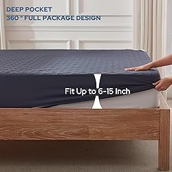 2 Pack Waterproof Mattress Protector, Full Size