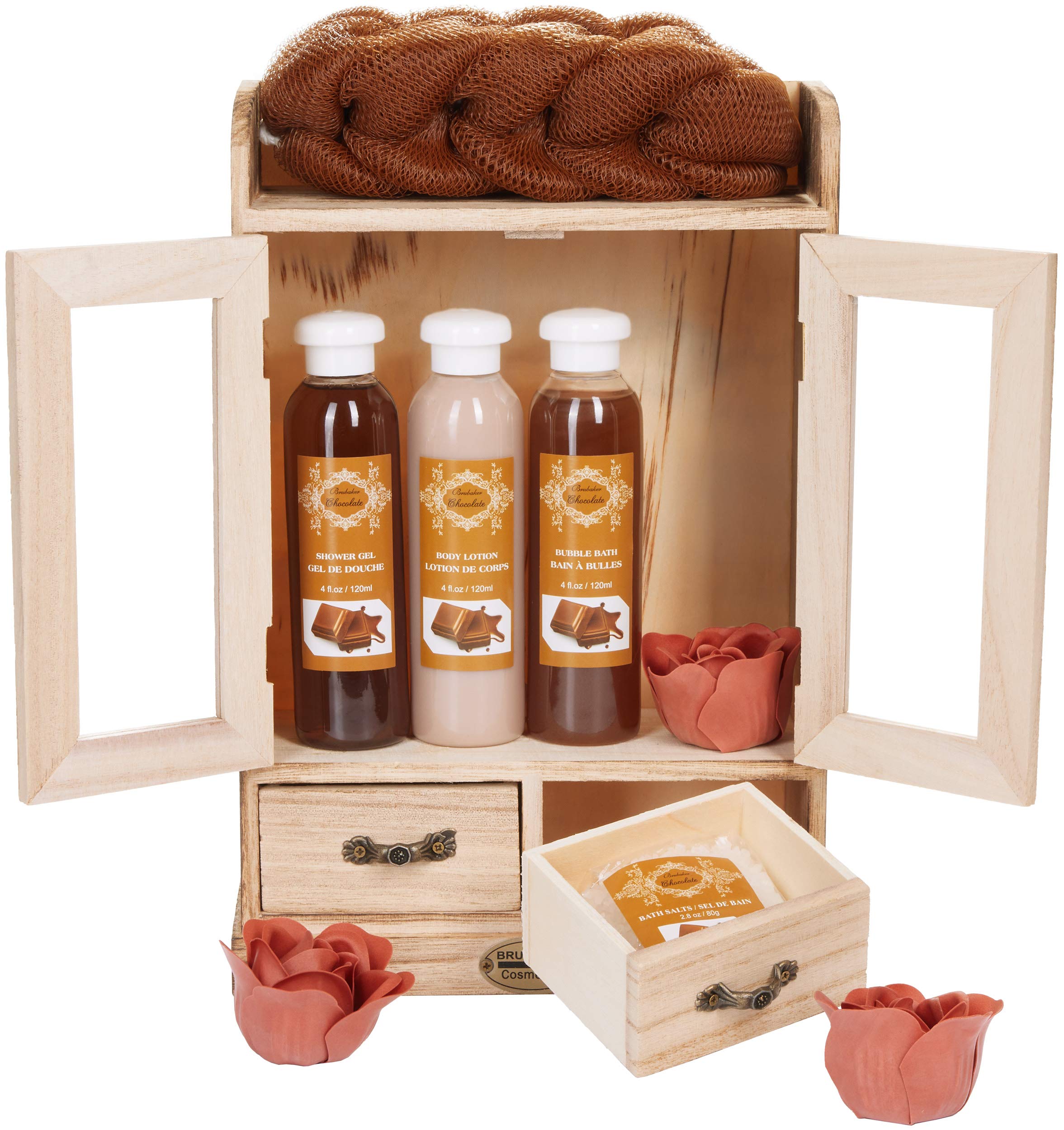 BRUBAKER Cosmetics 'Chocolate' Bath and Body Gift Set (10 Pieces)
