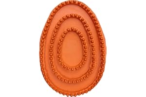 Grewal Equestrian Palm Fit Curry Comb (Orange)