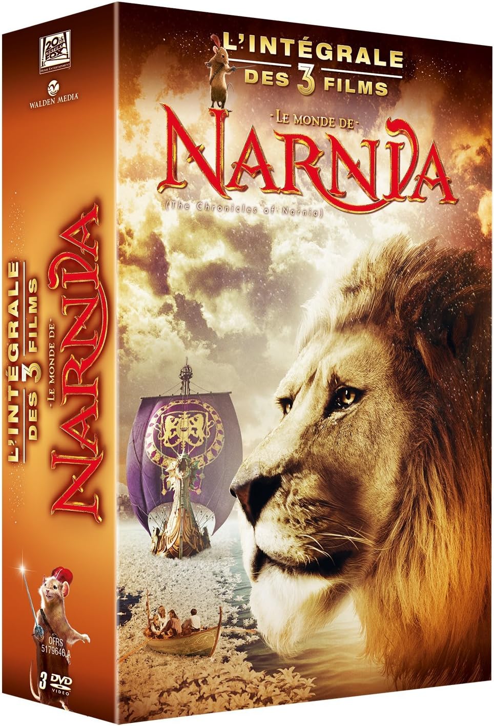 L Integrale Des 3 Films Le Monde De Narnia Amazon Fr Georgie Henley Skandar Keynes Ben Barnes Will Poulter Tilda Swinton Jim Broadbent Andrew Adamson Michael Apted Georgie Henley Skandar Keynes Dvd Blu Ray