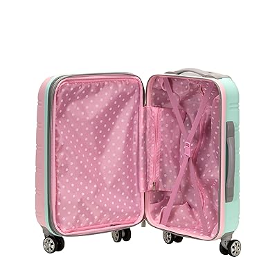 rockland melbourne hardside expandable spinner wheel luggage