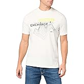 Armani Exchange Mens Regular Fit Cotton Digital Graphic Logo Tee