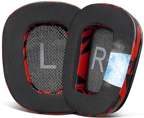 SOULWIT Cooling Gel Ear Pads Cushions Replacement for Logitech G35