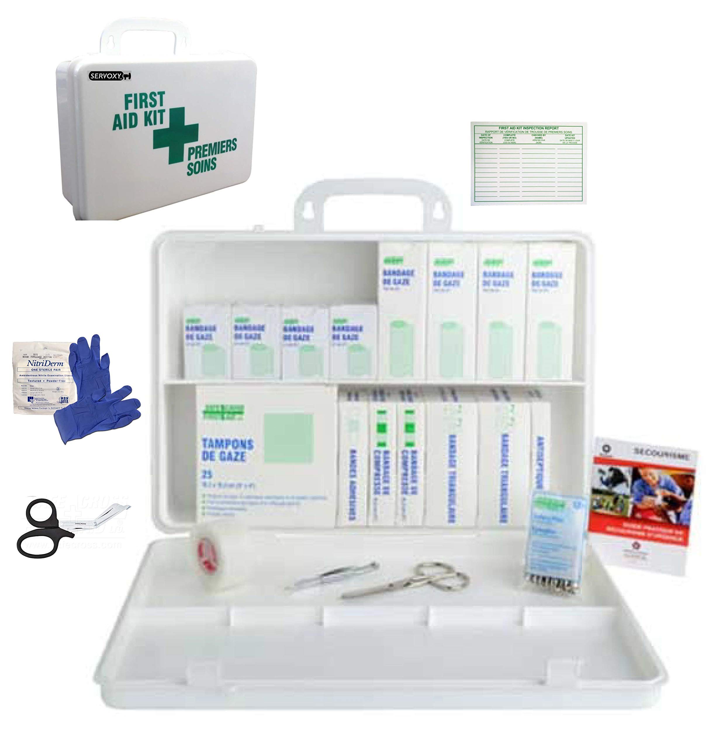 ServoxyIncBilingualCanadian WorkplaceOffice First Aid Kit1 to 50