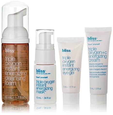 bliss triple oxygen face wash